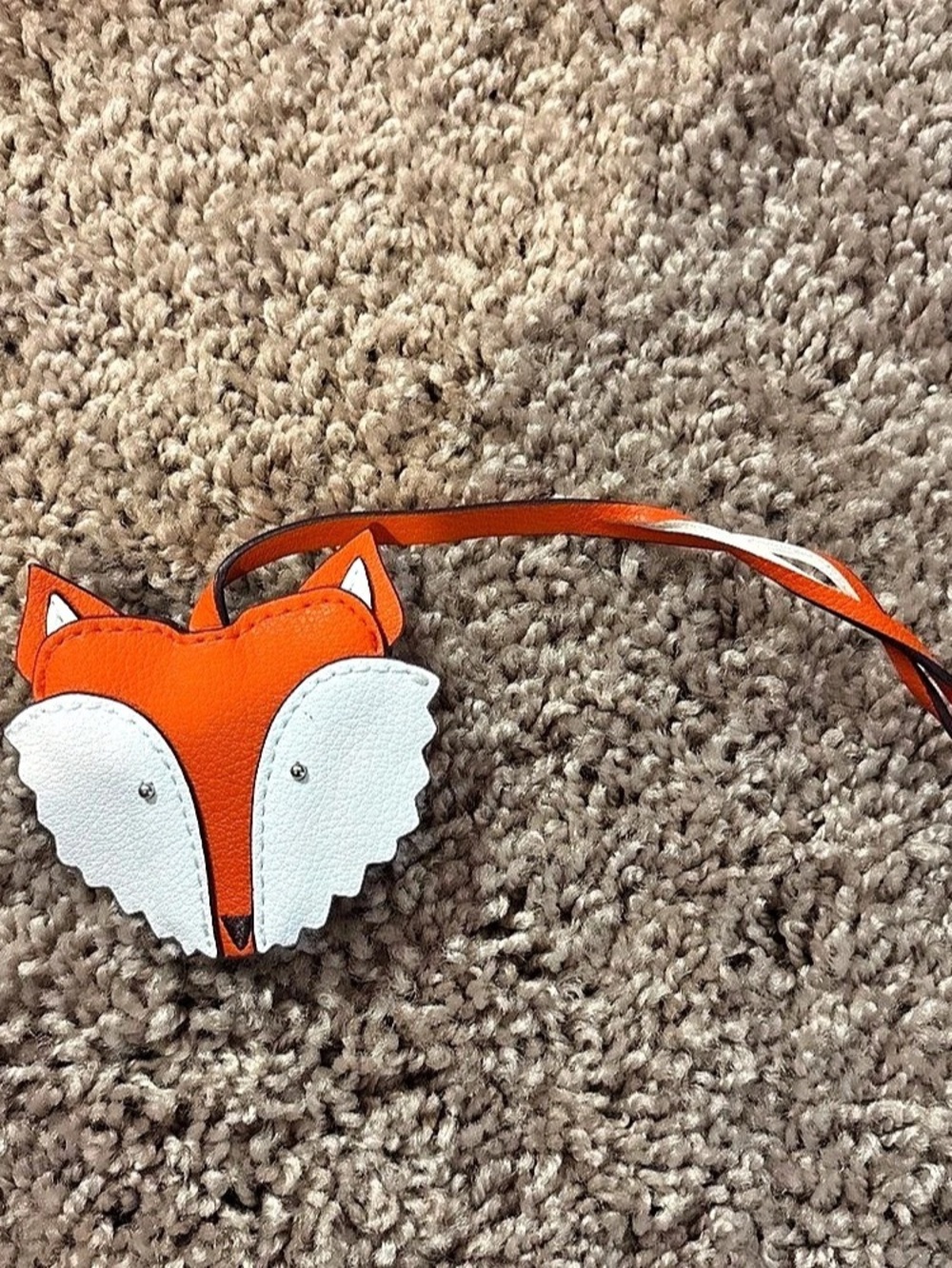 Vera Bradley Fox Mini Bag in Orange & White